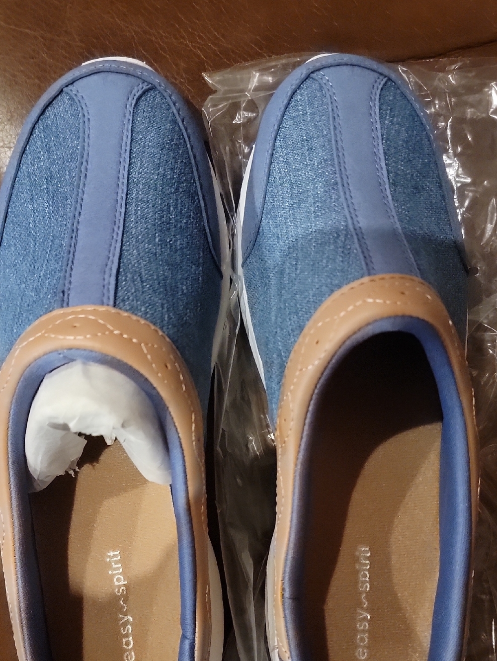 Easy Spirit Blue Slip-On Comfort Shoes 9W